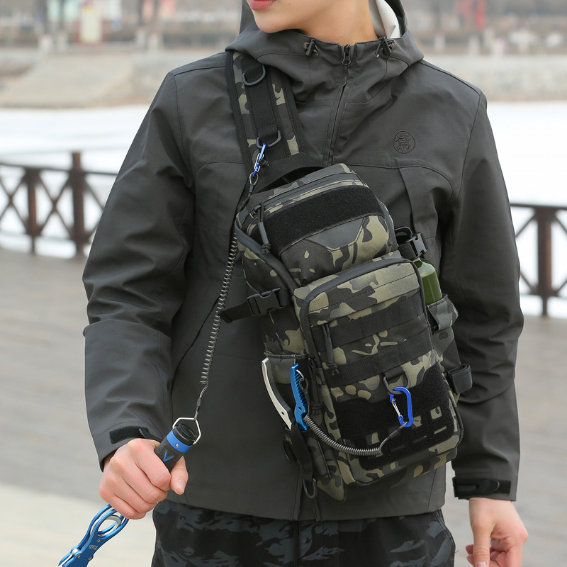 Fishing Bag Waterproof - Wear-resistant and tear-resistant Oxford fabric men's