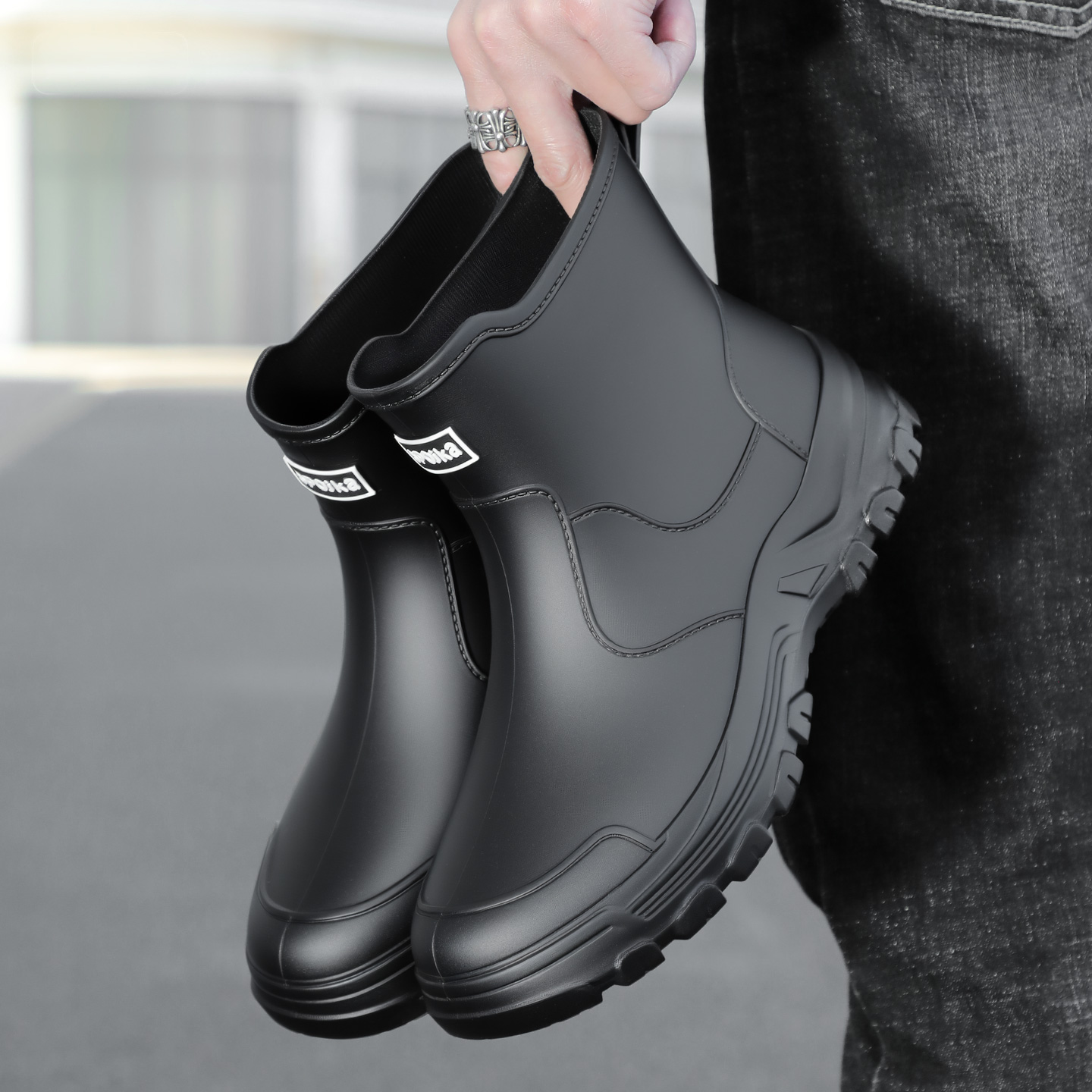 Fishing Waders - Fashionable new style men's mid-calf rain