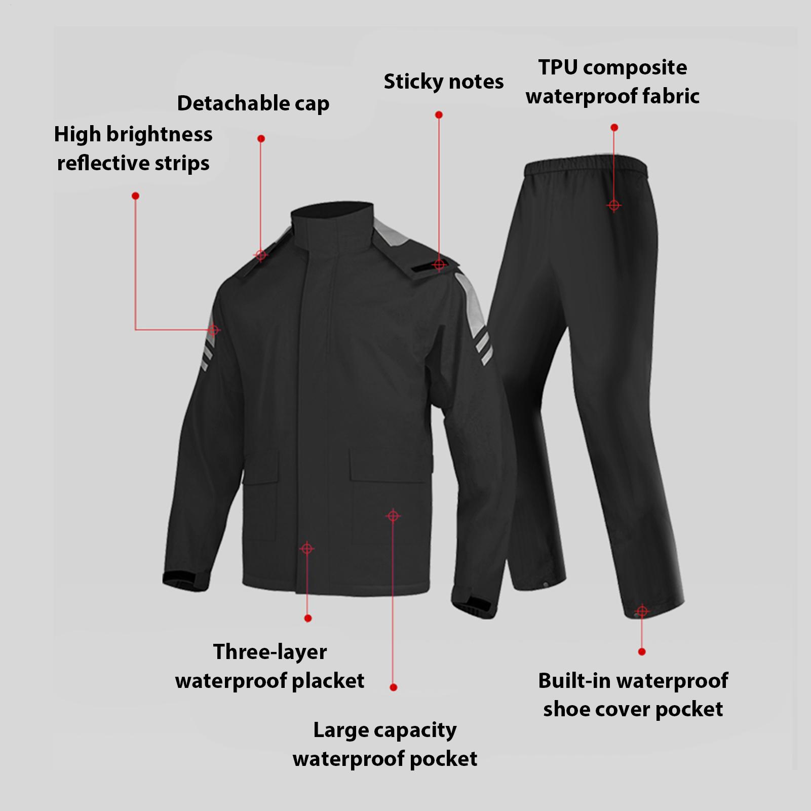Waterproof Rain Suits for Men  - Fishing Jacket Waterproof review and price