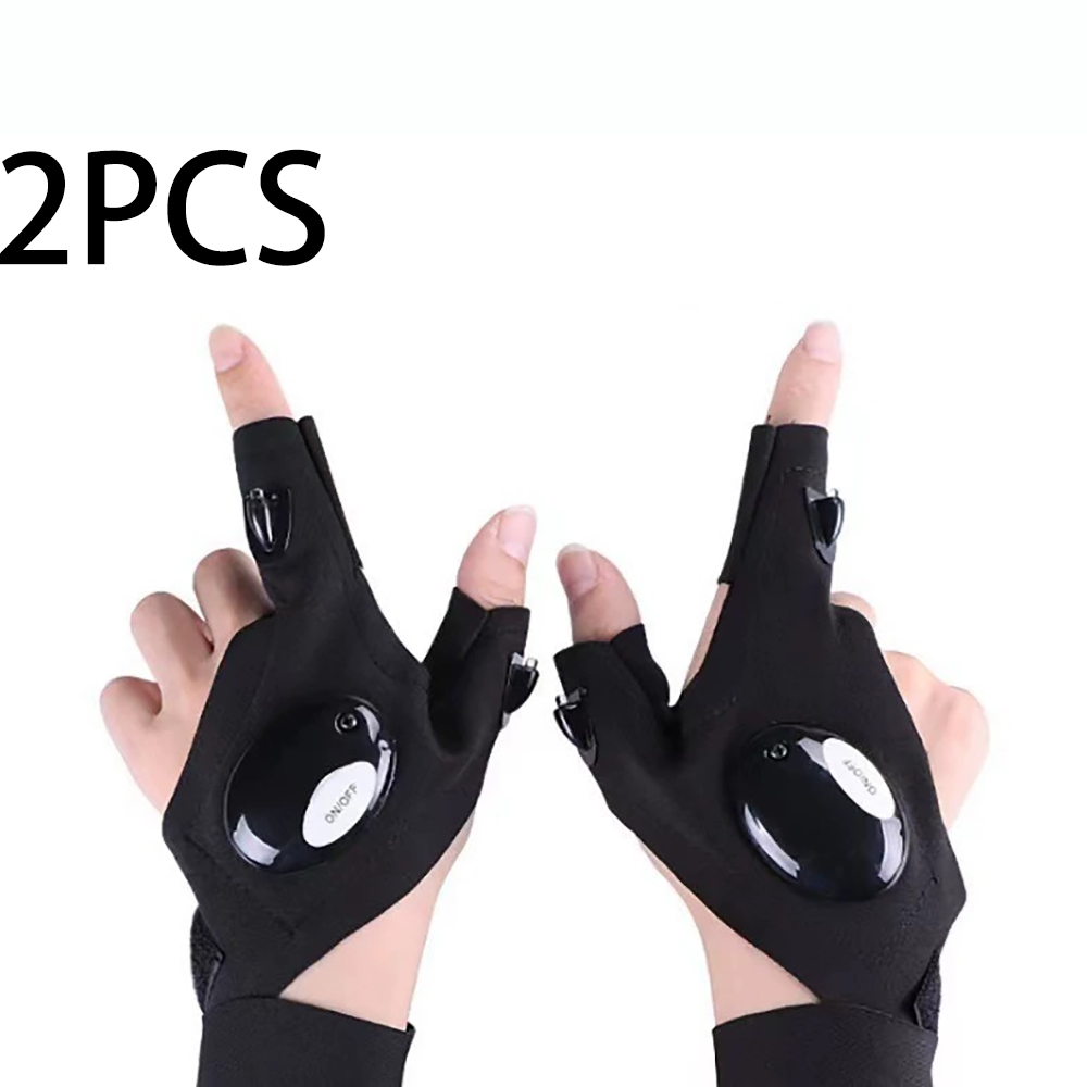 Men's LED Gloves – Light-Up Fi - Fishing Gloves review and price